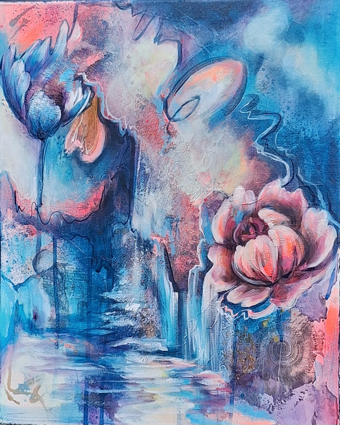 The flow within